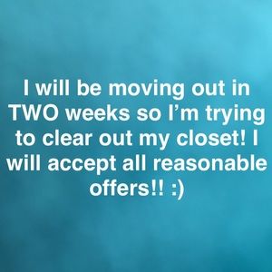CLOSET CLEAR OUT